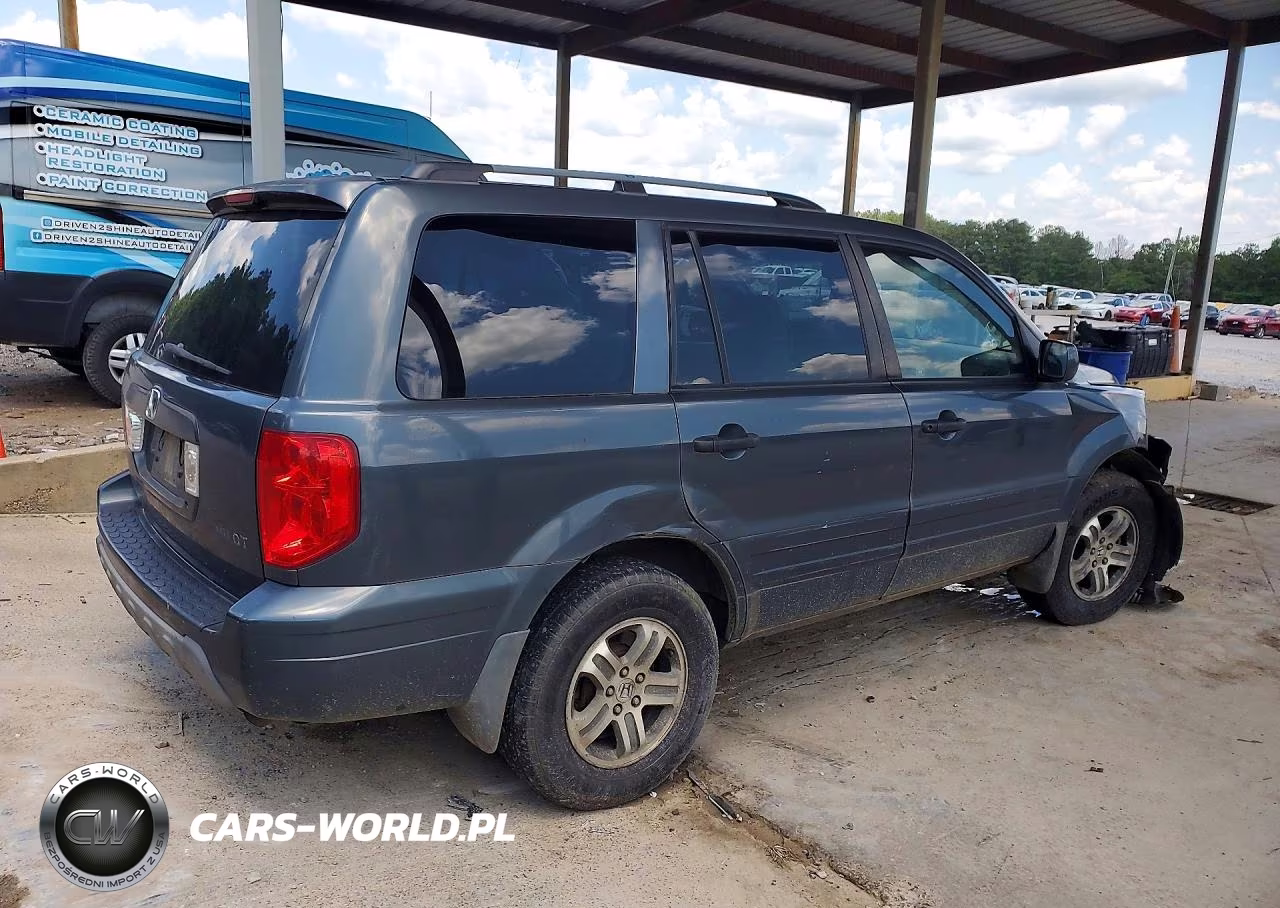 2003 Honda Pilot Ex VIN:2HKYF18413H537787 - 3
