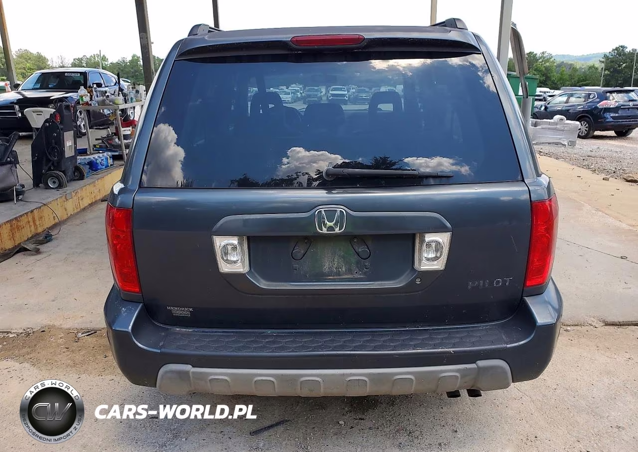 2003 Honda Pilot Ex VIN:2HKYF18413H537787 - 6