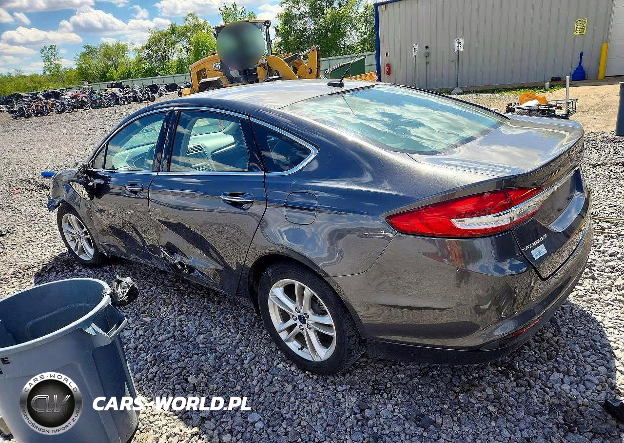2018 Ford Fusion Se VIN:3FA6P0HD3JR107807 - 2
