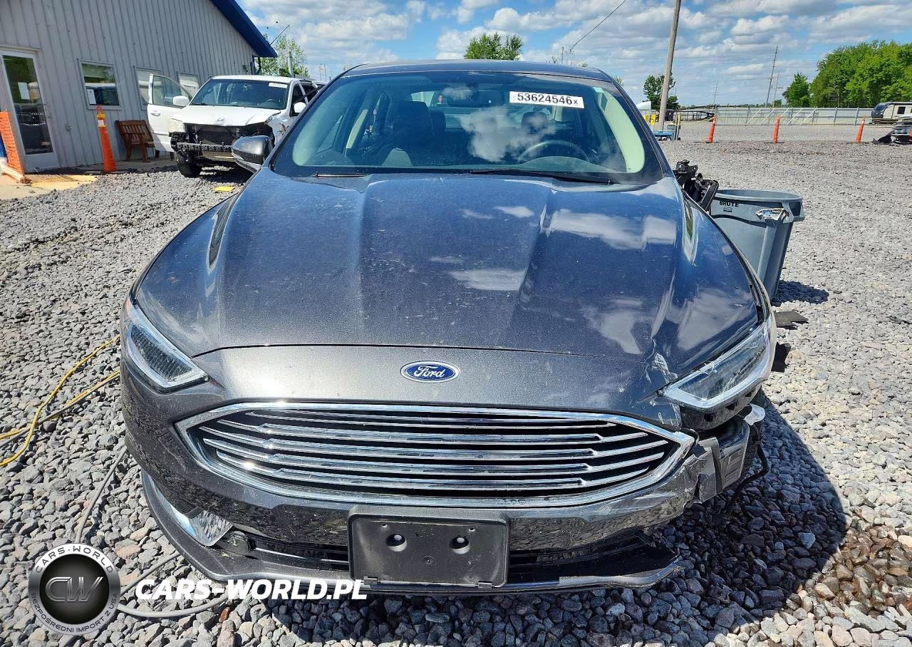 2018 Ford Fusion Se VIN:3FA6P0HD3JR107807 - 5