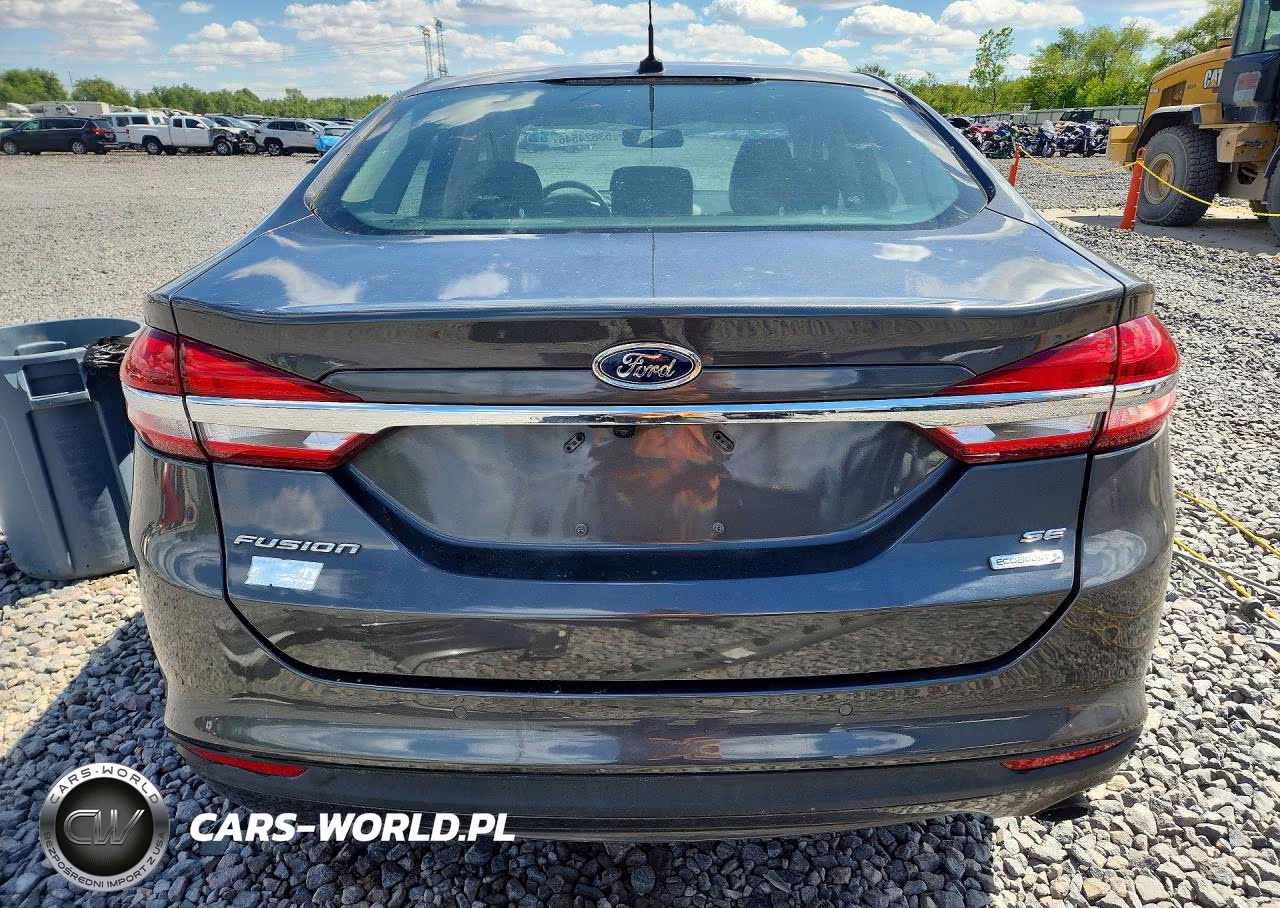 2018 Ford Fusion Se VIN:3FA6P0HD3JR107807 - 6