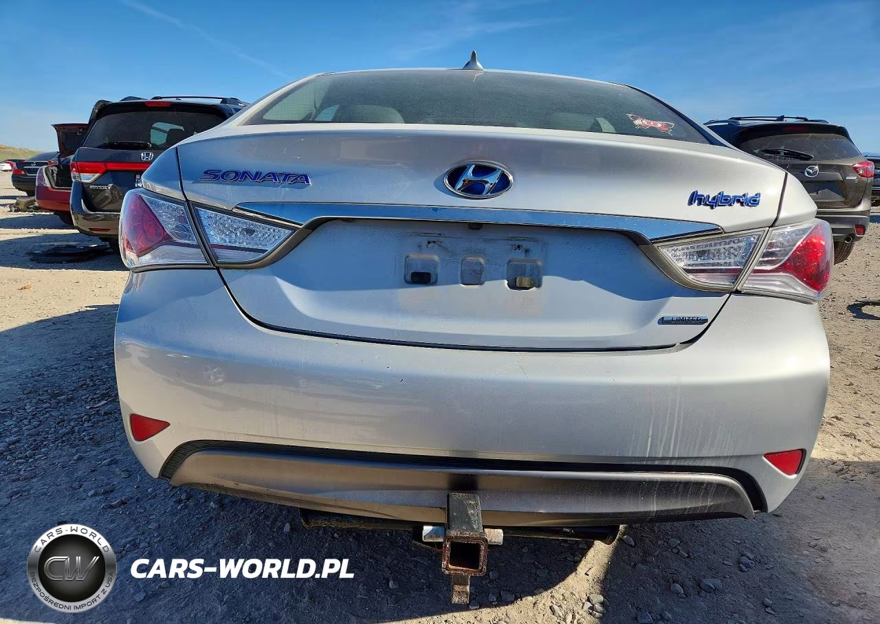 2013 Hyundai Sonata Hybrid VIN:KMHEC4A41DA098375 - 6
