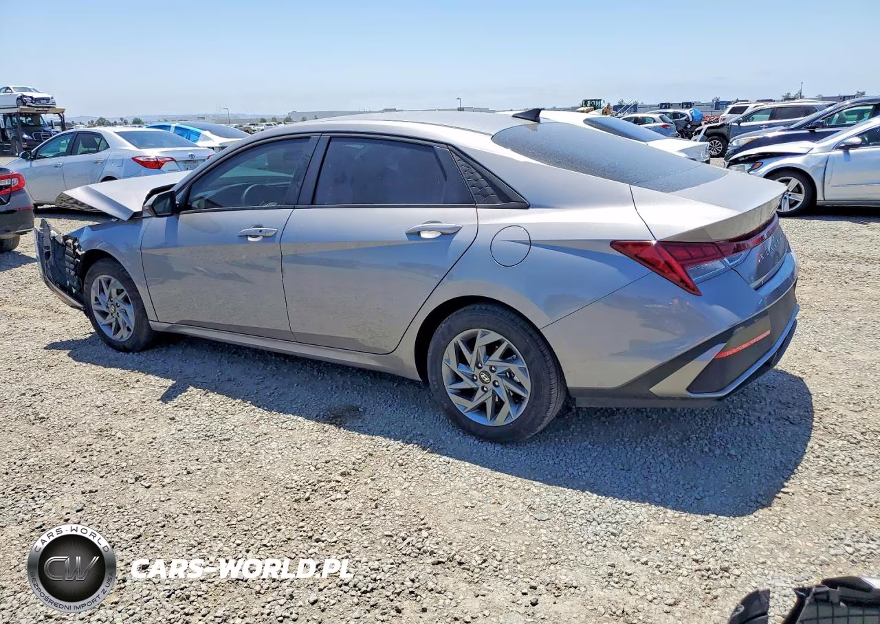 2025 Hyundai Elantra Hybrid Blue VIN:KMHLM4DJ5SU167828 - 2
