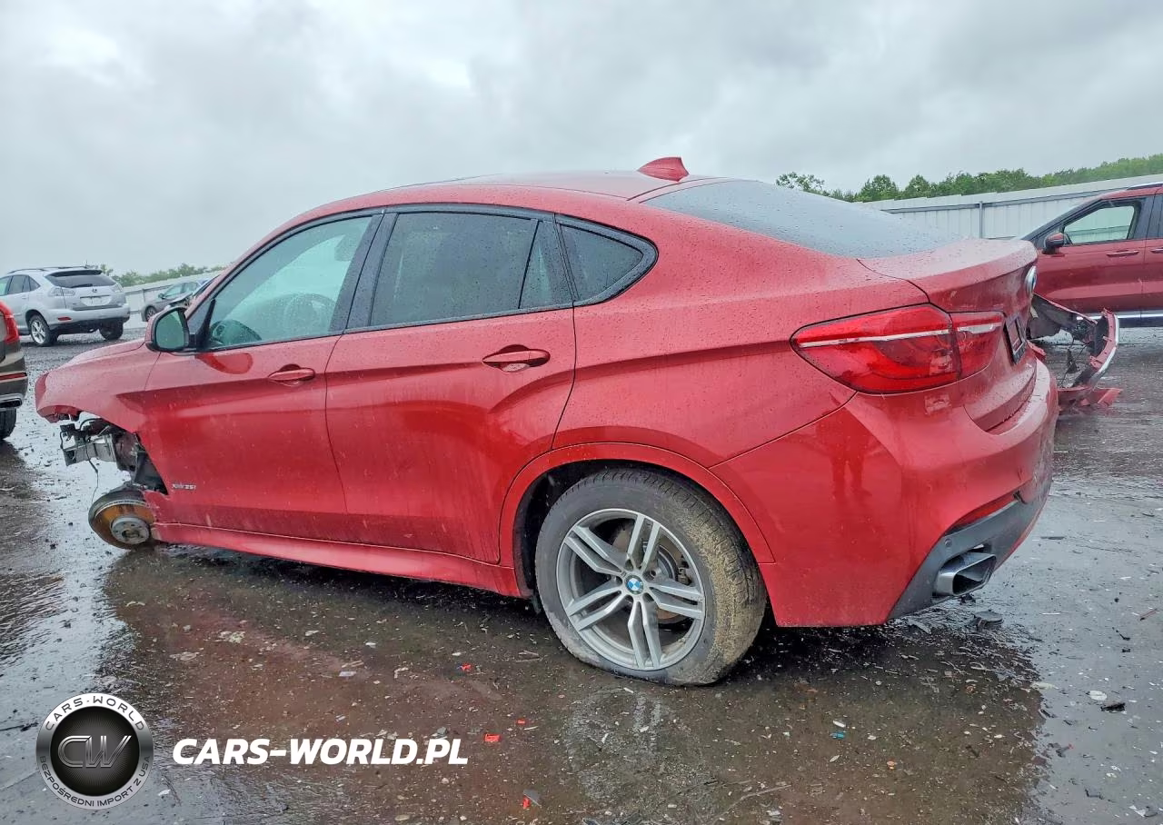 2017 BMW X6 xDrive35I VIN:5UXKU2C3XH0X47033 - 2