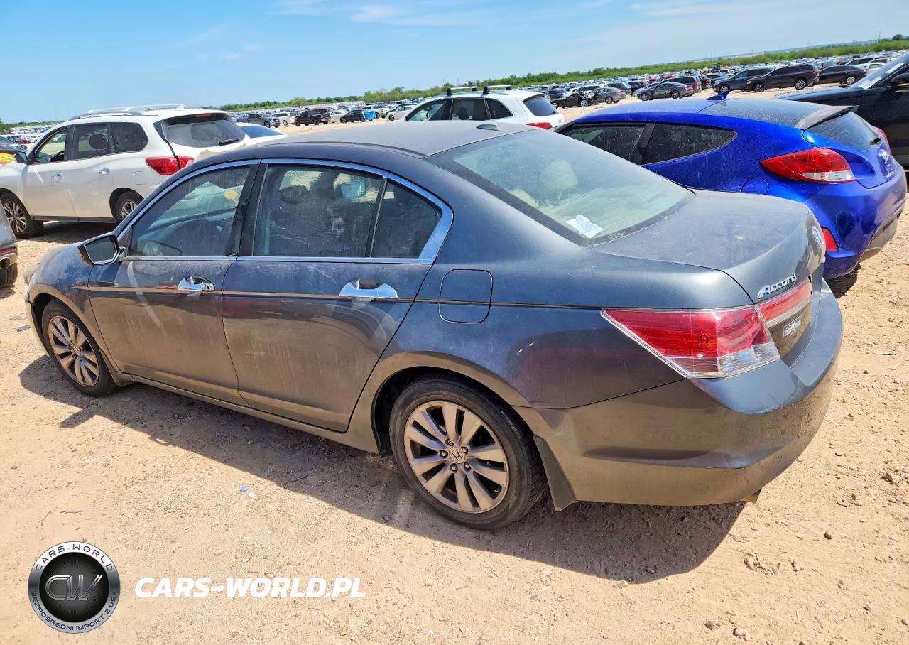 2012 Honda Accord Exl VIN:1HGCP3F81CA030390 - 2