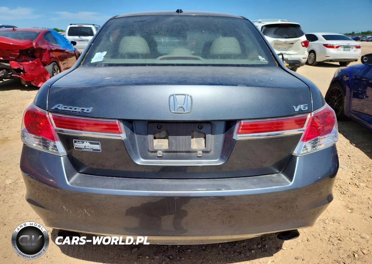 2012 Honda Accord Exl VIN:1HGCP3F81CA030390 - 6