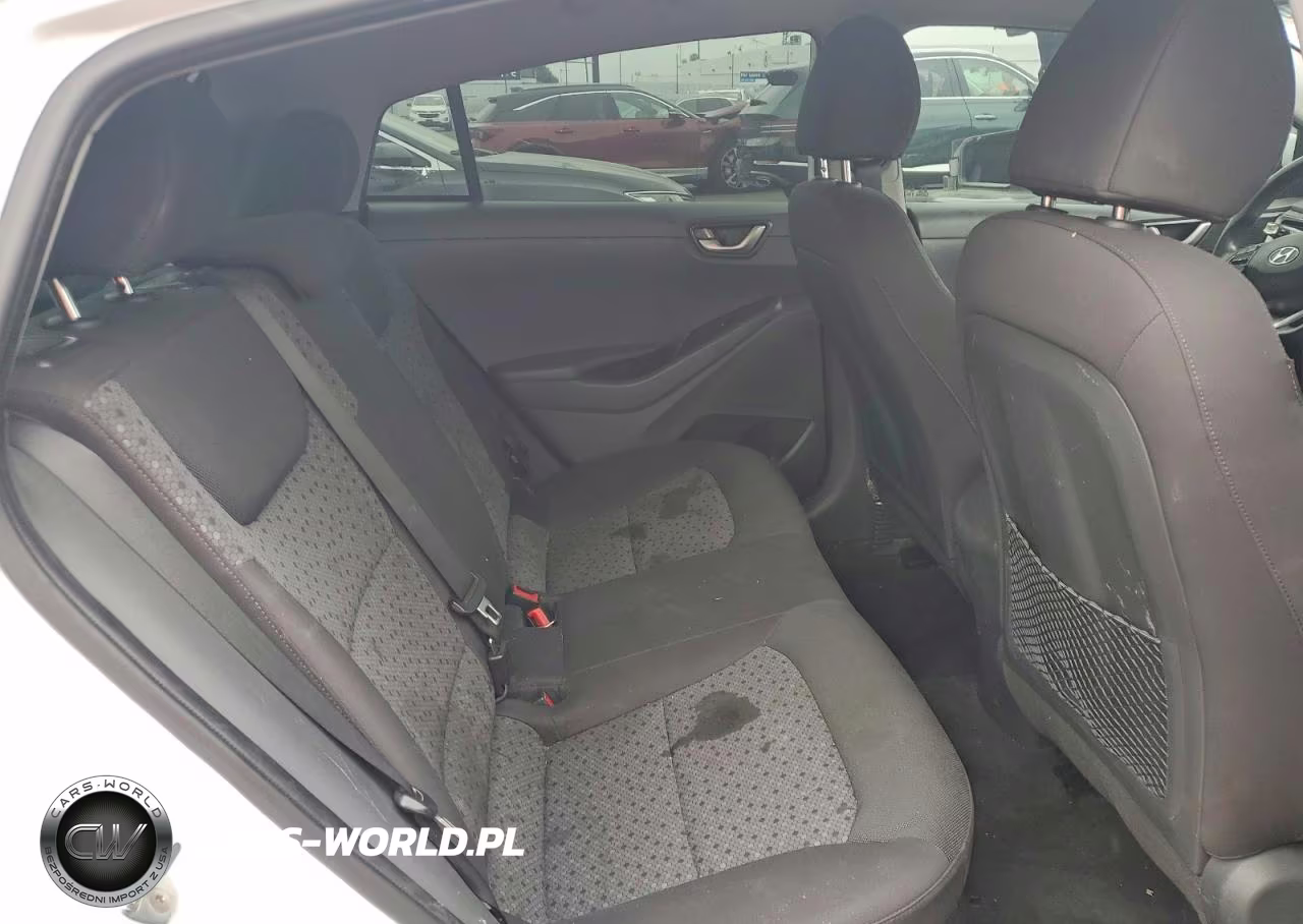 2017 Hyundai Ioniq Blue VIN:KMHC65LC5HU030884 - 10