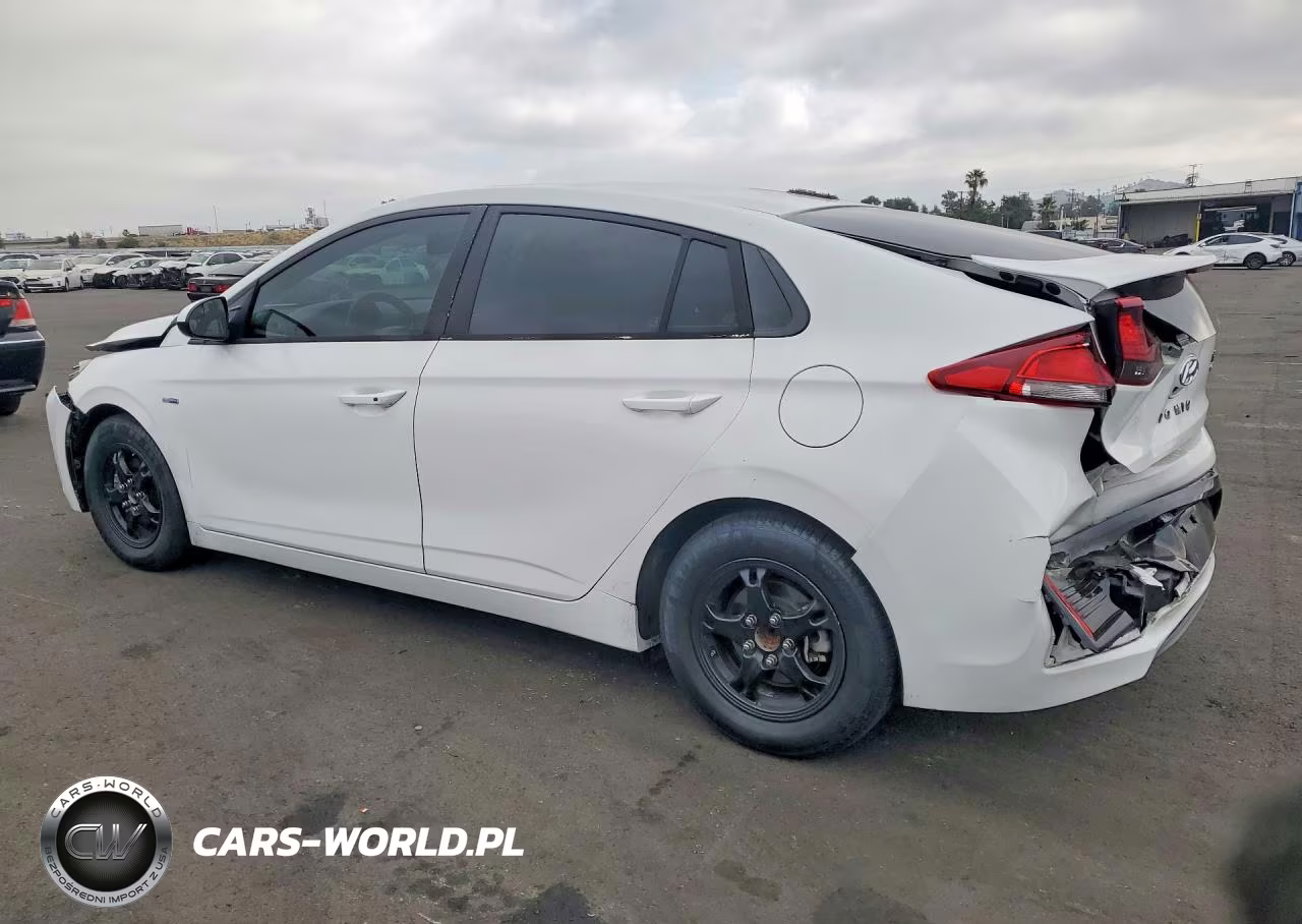 2017 Hyundai Ioniq Blue VIN:KMHC65LC5HU030884 - 2