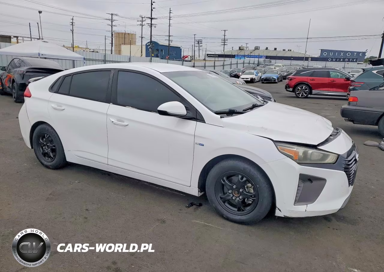 2017 Hyundai Ioniq Blue VIN:KMHC65LC5HU030884 - 4