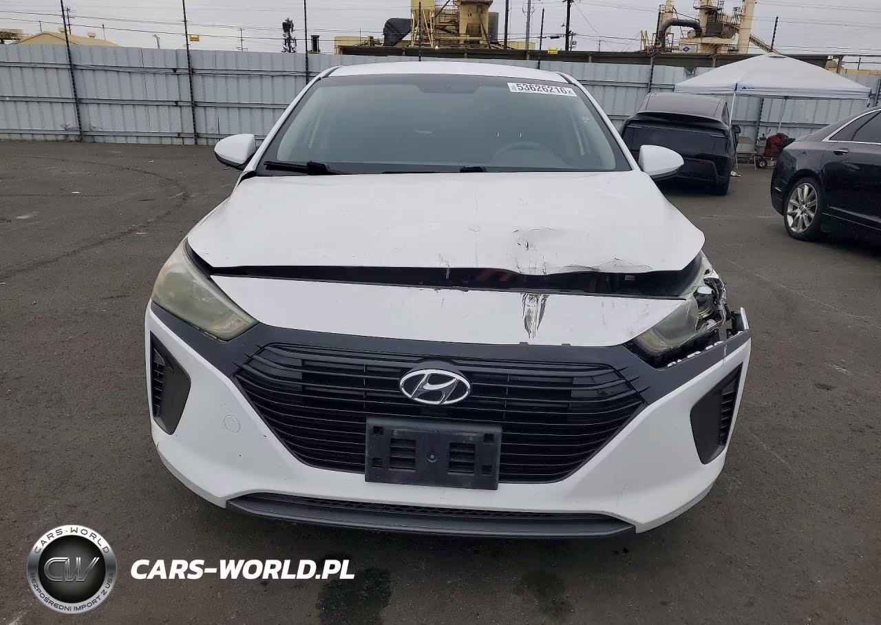 2017 Hyundai Ioniq Blue VIN:KMHC65LC5HU030884 - 5