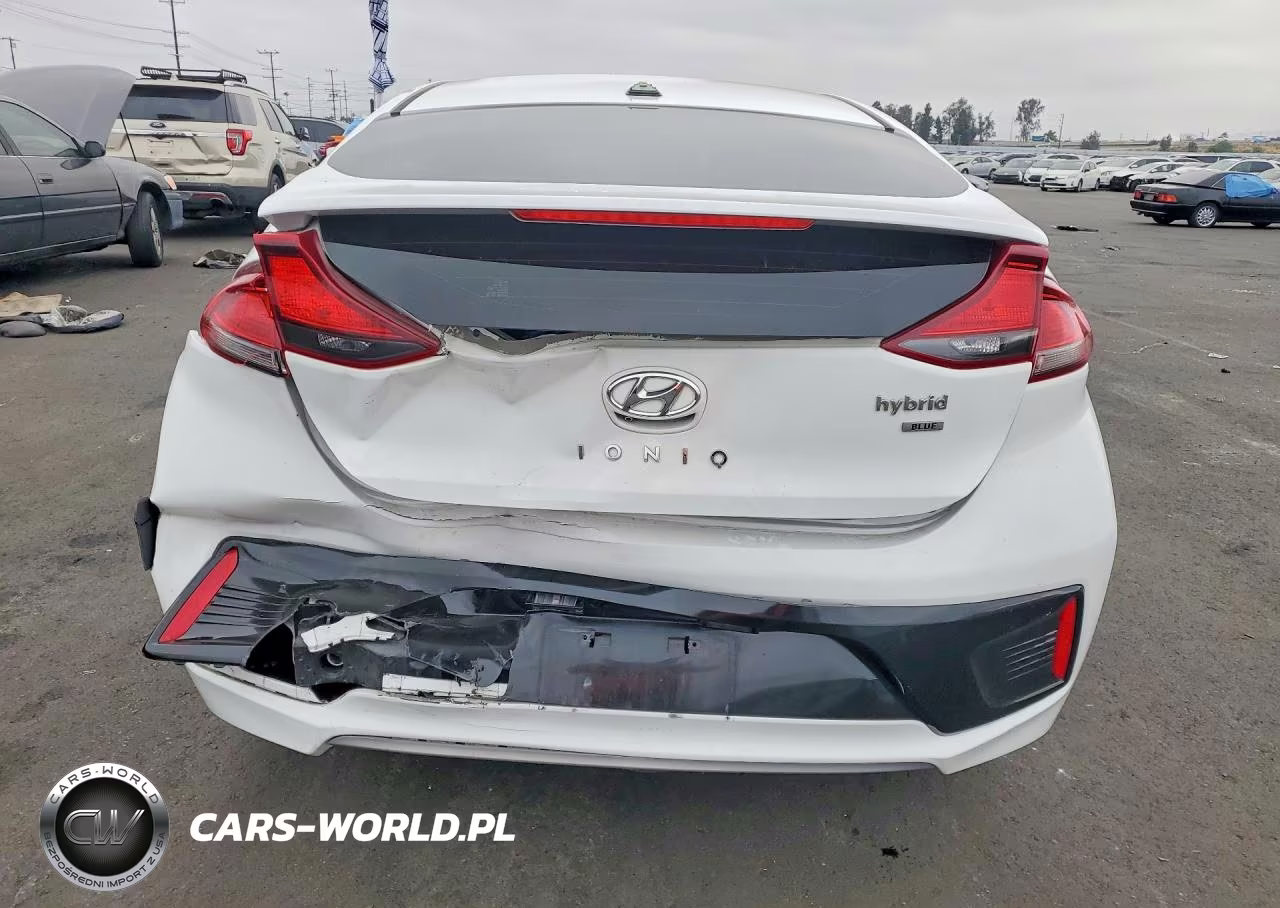 2017 Hyundai Ioniq Blue VIN:KMHC65LC5HU030884 - 6