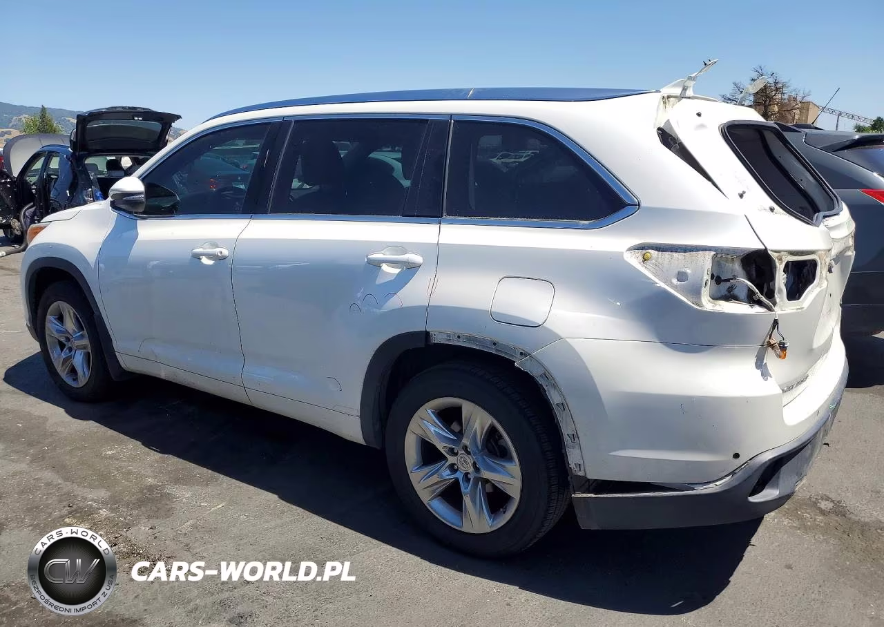 2015 Toyota Highlander Limited Platinum VIN:5TDDKRFH1FS103446 - 2