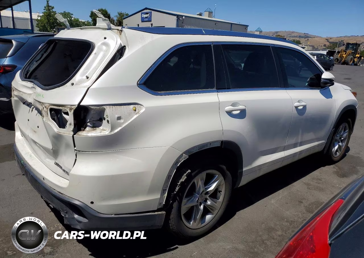2015 Toyota Highlander Limited Platinum VIN:5TDDKRFH1FS103446 - 3