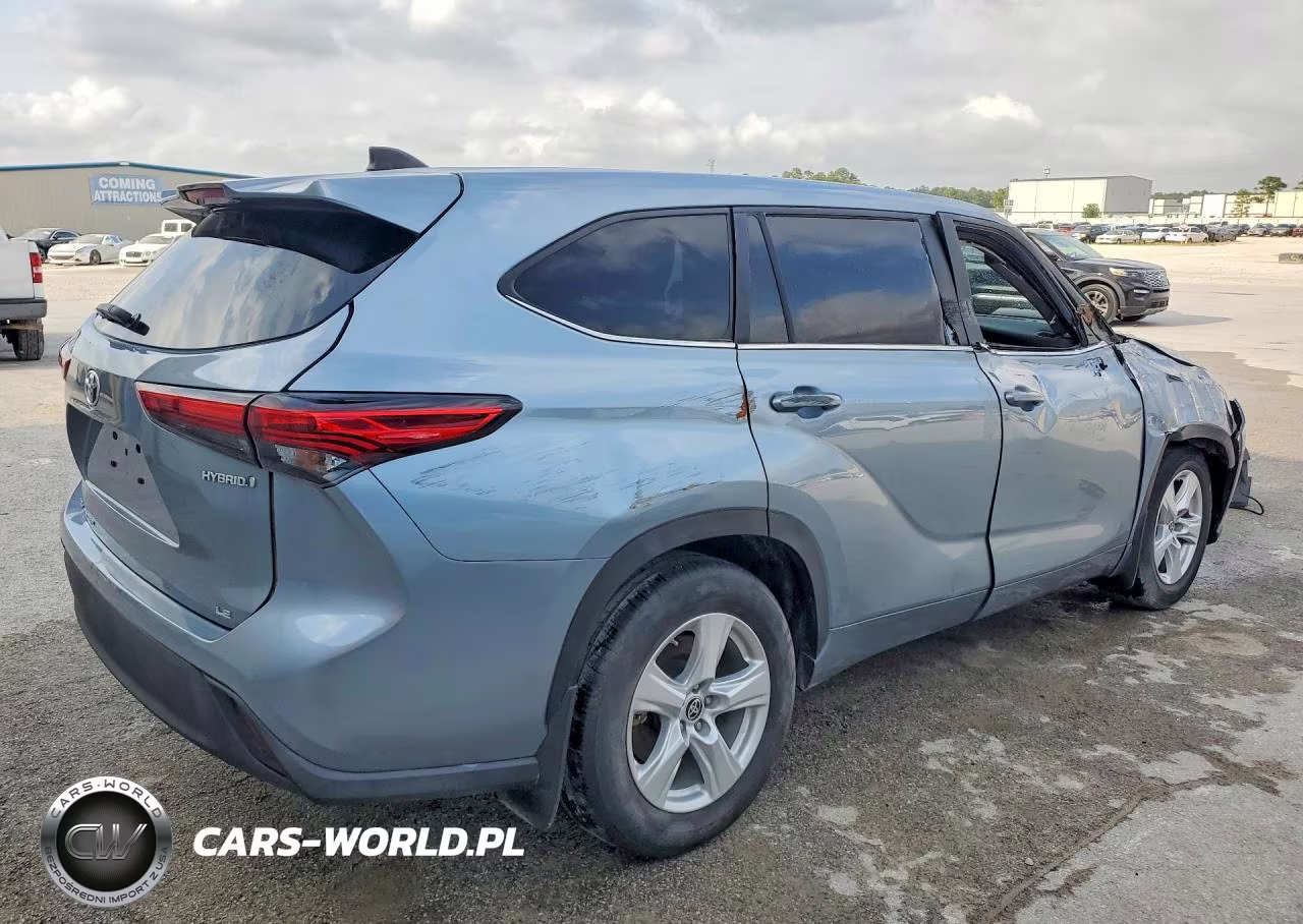 2023 Toyota Highlander Hybrid Hybrid Le VIN:5TDZARAHXPS524602 - 3