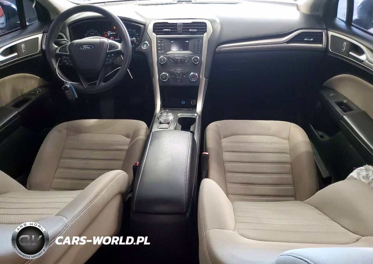 2019 Ford Fusion S VIN:3FA6P0G76KR280962 - 8