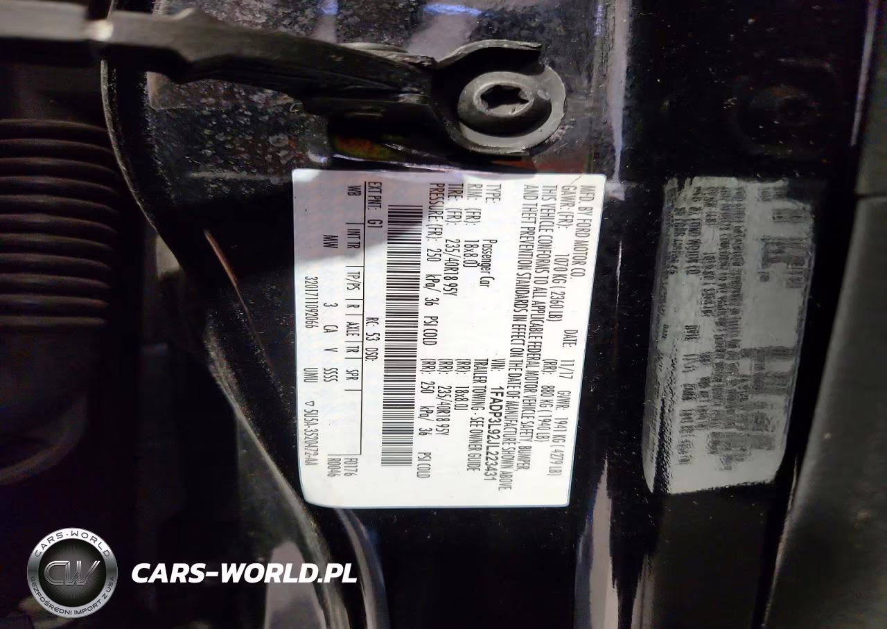 2018 Ford Focus St VIN:1FADP3L92JL223431 - 13