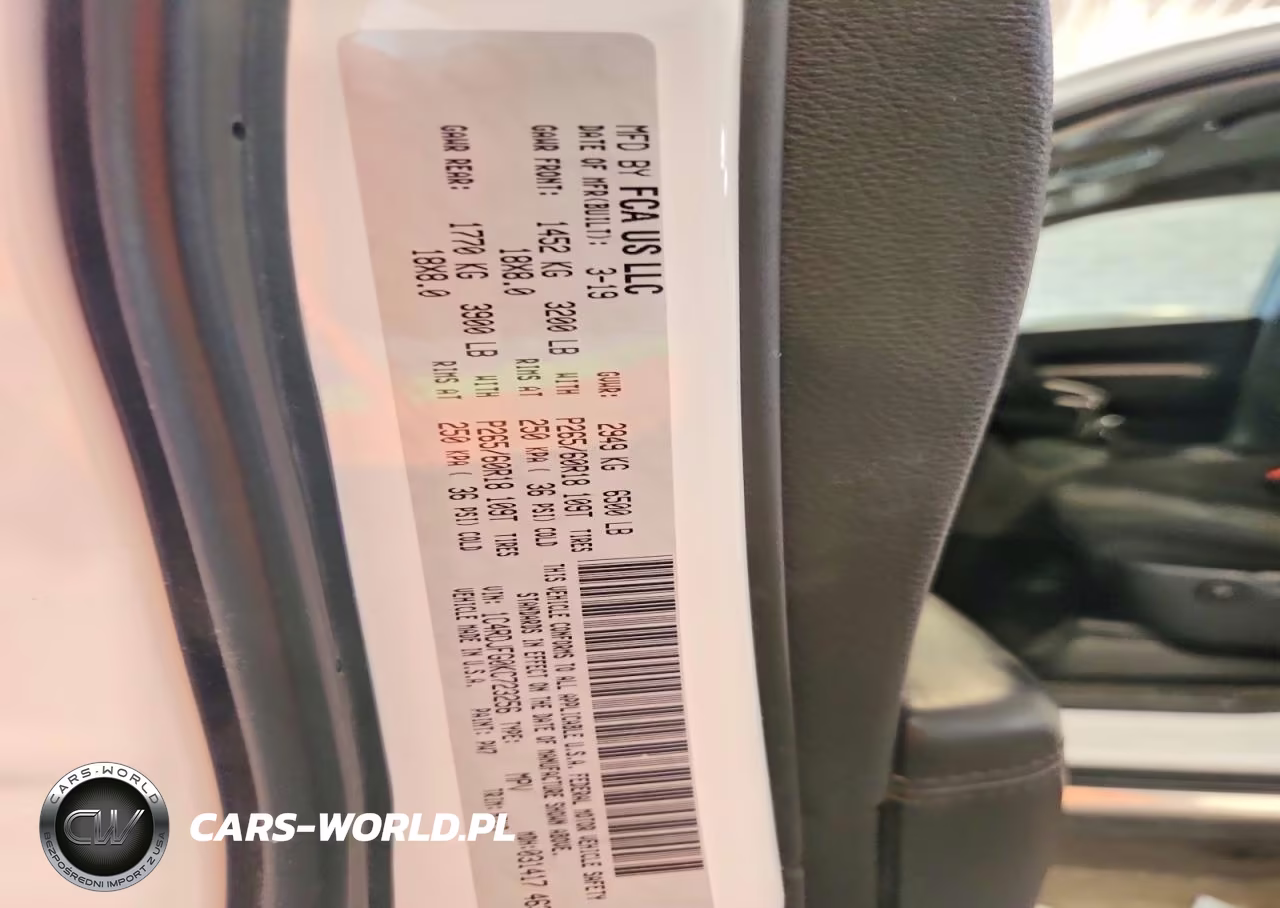 2019 Dodge Durango Ssv VIN:1C4RDJFG0KC723256 - 12