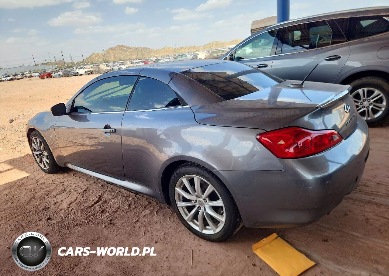 2014 Infiniti Q60 Convertible Base VIN:JN1CV6FEXEM900640 - 2