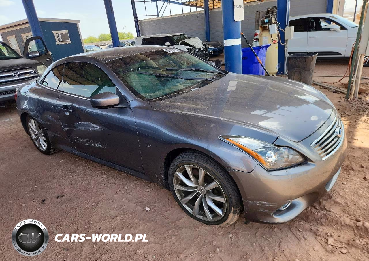 2014 Infiniti Q60 Convertible Base VIN:JN1CV6FEXEM900640 - 4