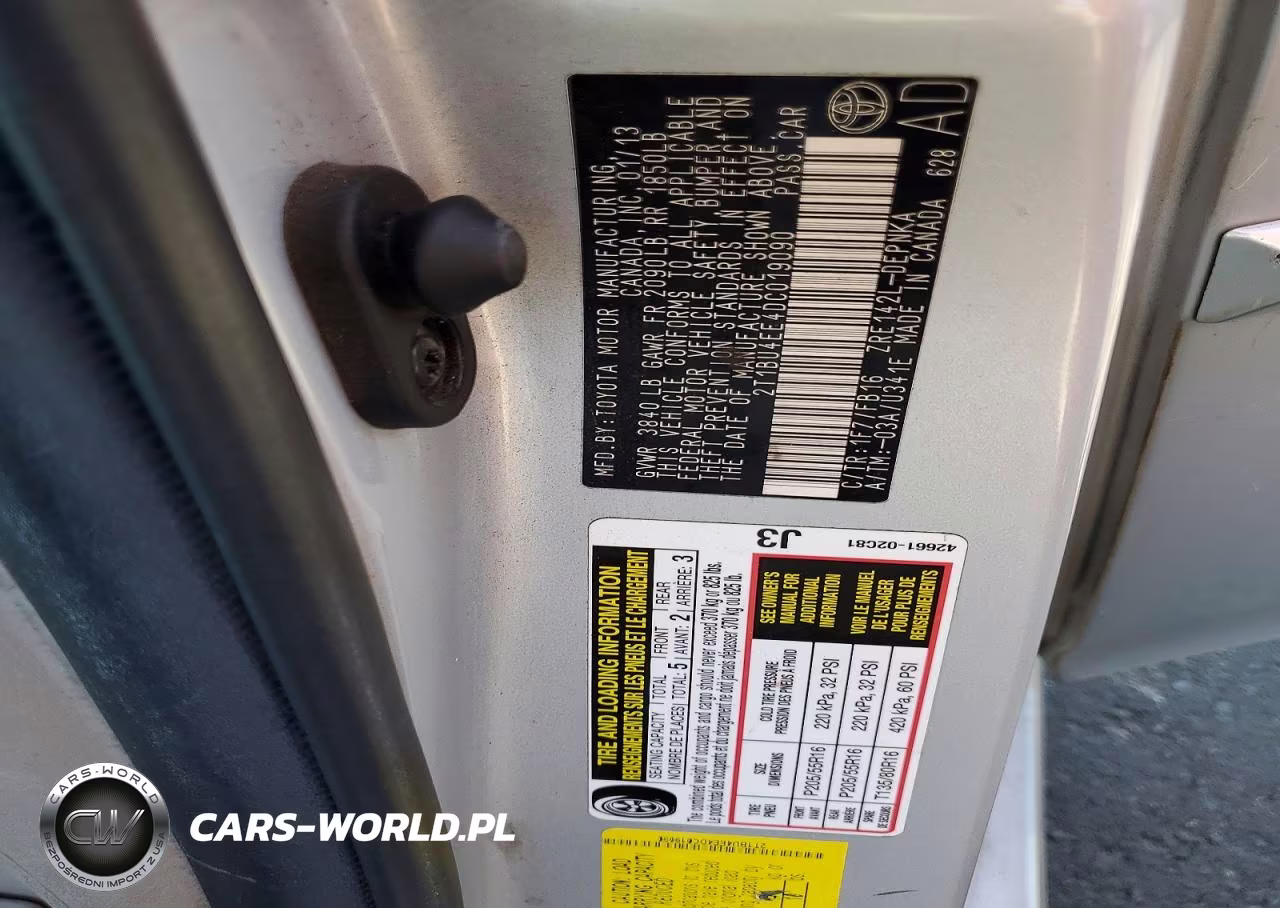 2013 Toyota Corolla Le VIN:2T1BU4EE4DC019090 - 13