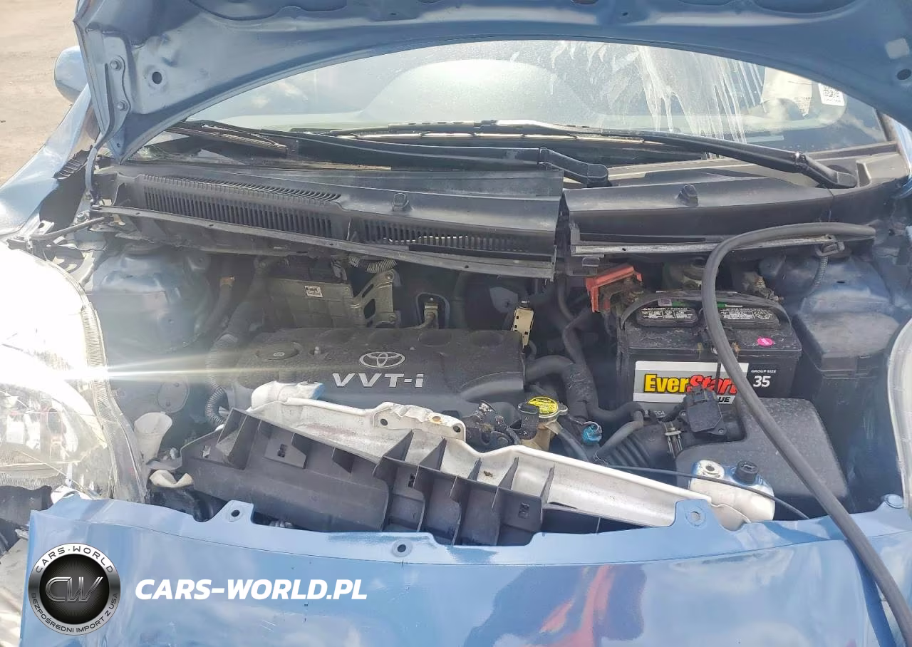 2009 Toyota Yaris Base VIN:JTDKT903495252509 - 11