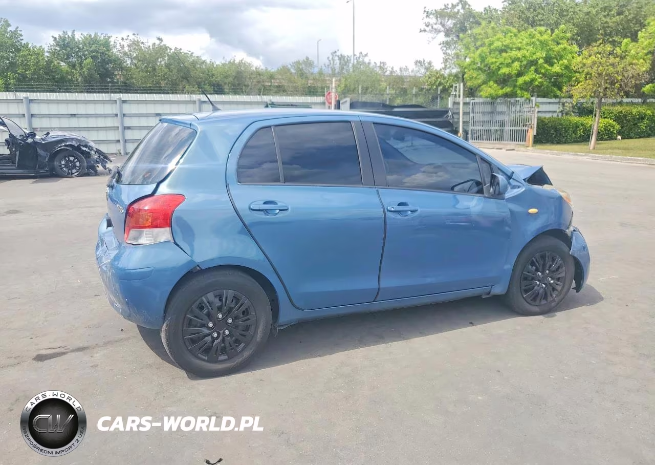 2009 Toyota Yaris Base VIN:JTDKT903495252509 - 3