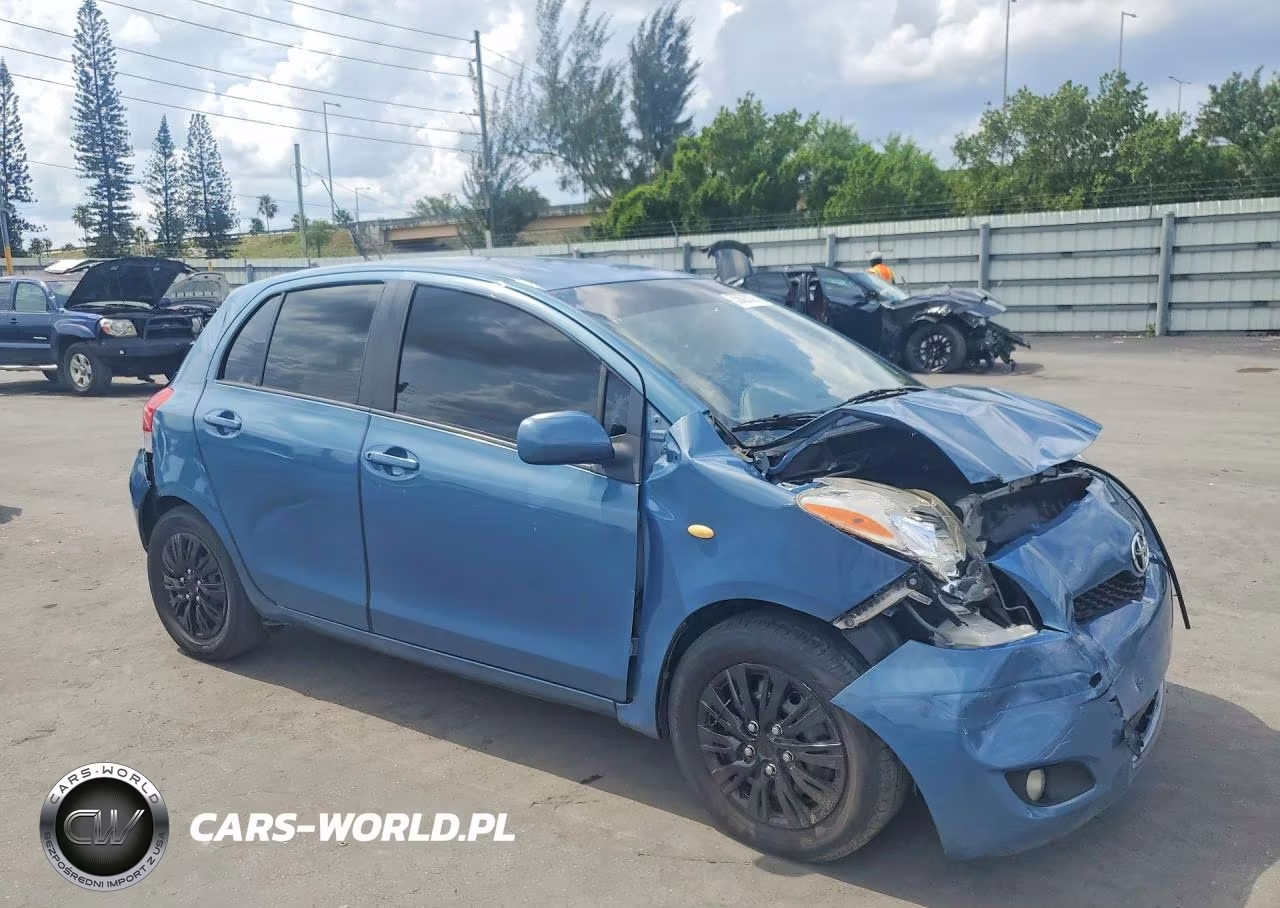 2009 Toyota Yaris Base VIN:JTDKT903495252509 - 4