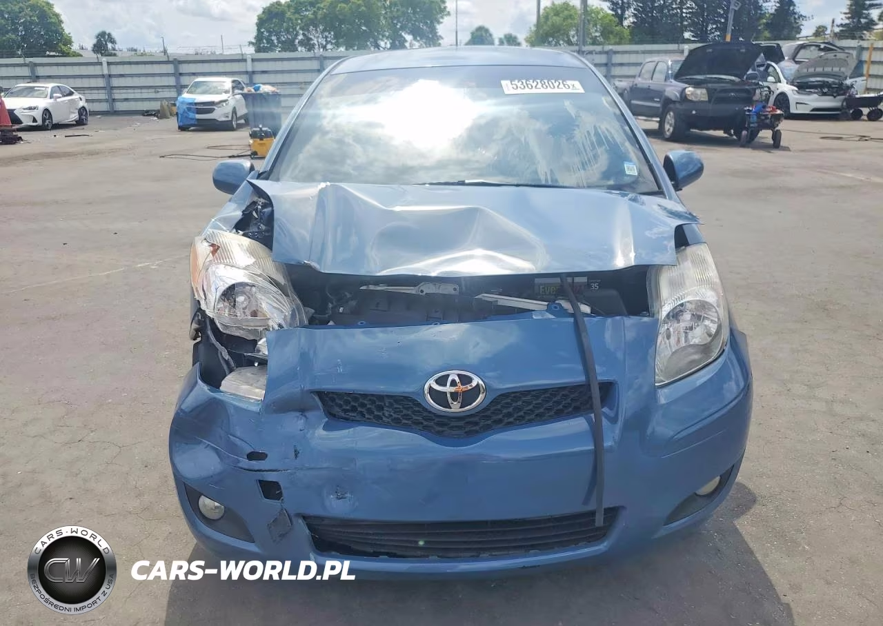 2009 Toyota Yaris Base VIN:JTDKT903495252509 - 5