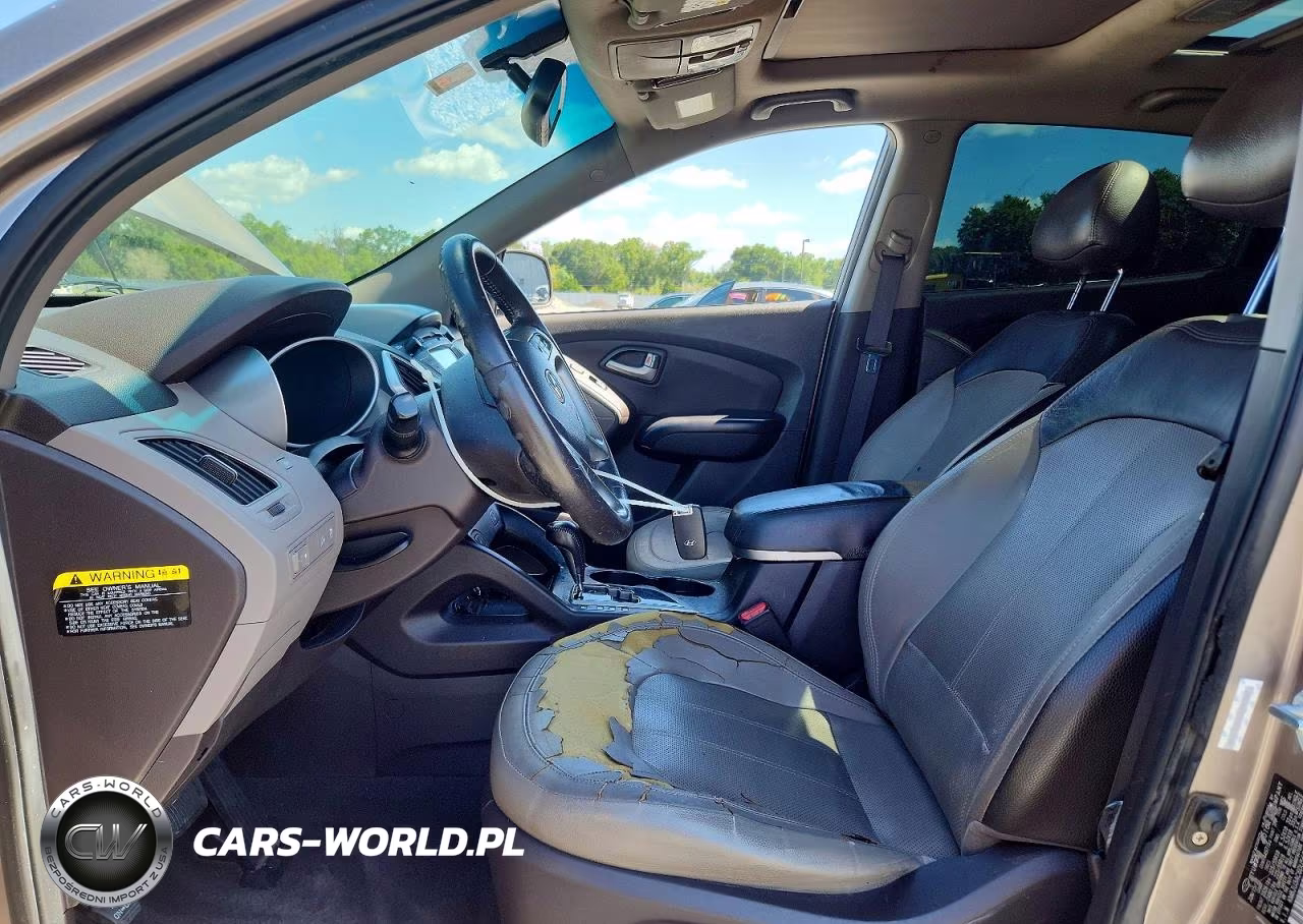 2013 Hyundai Tucson Limited VIN:KM8JU3AC6DU560599 - 7