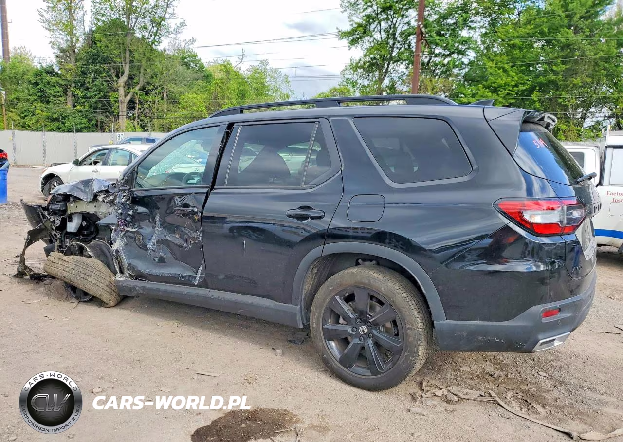2025 Honda Pilot Black VIN:5FNYG1H94SB121724 - 2