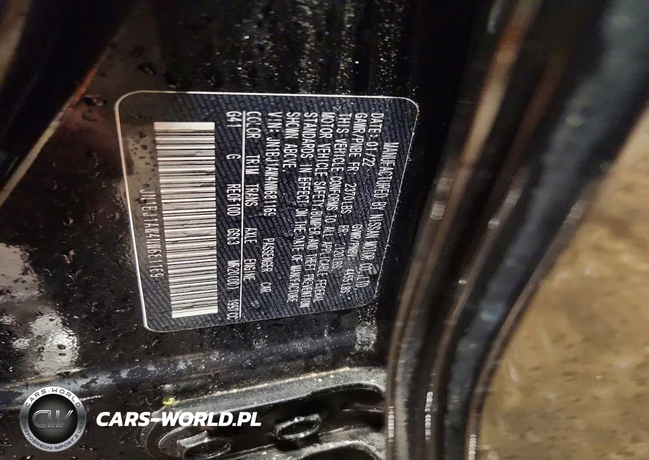 2022 Nissan Rogue Sport S VIN:JN1BJ1AW4NW681169 - 14