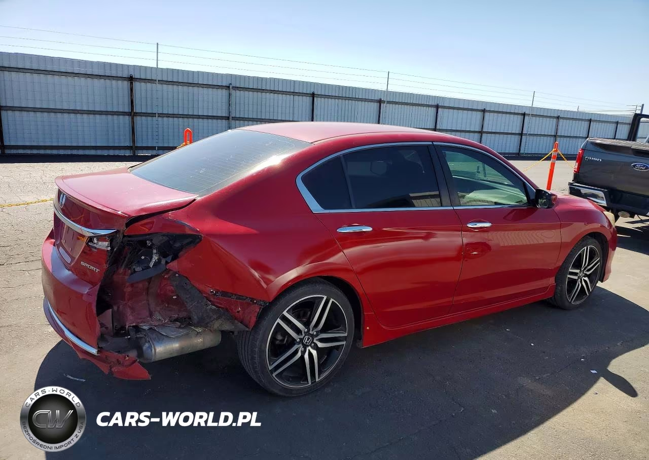 2017 Honda Accord Sport VIN:1HGCR2F5XHA048825 - 3