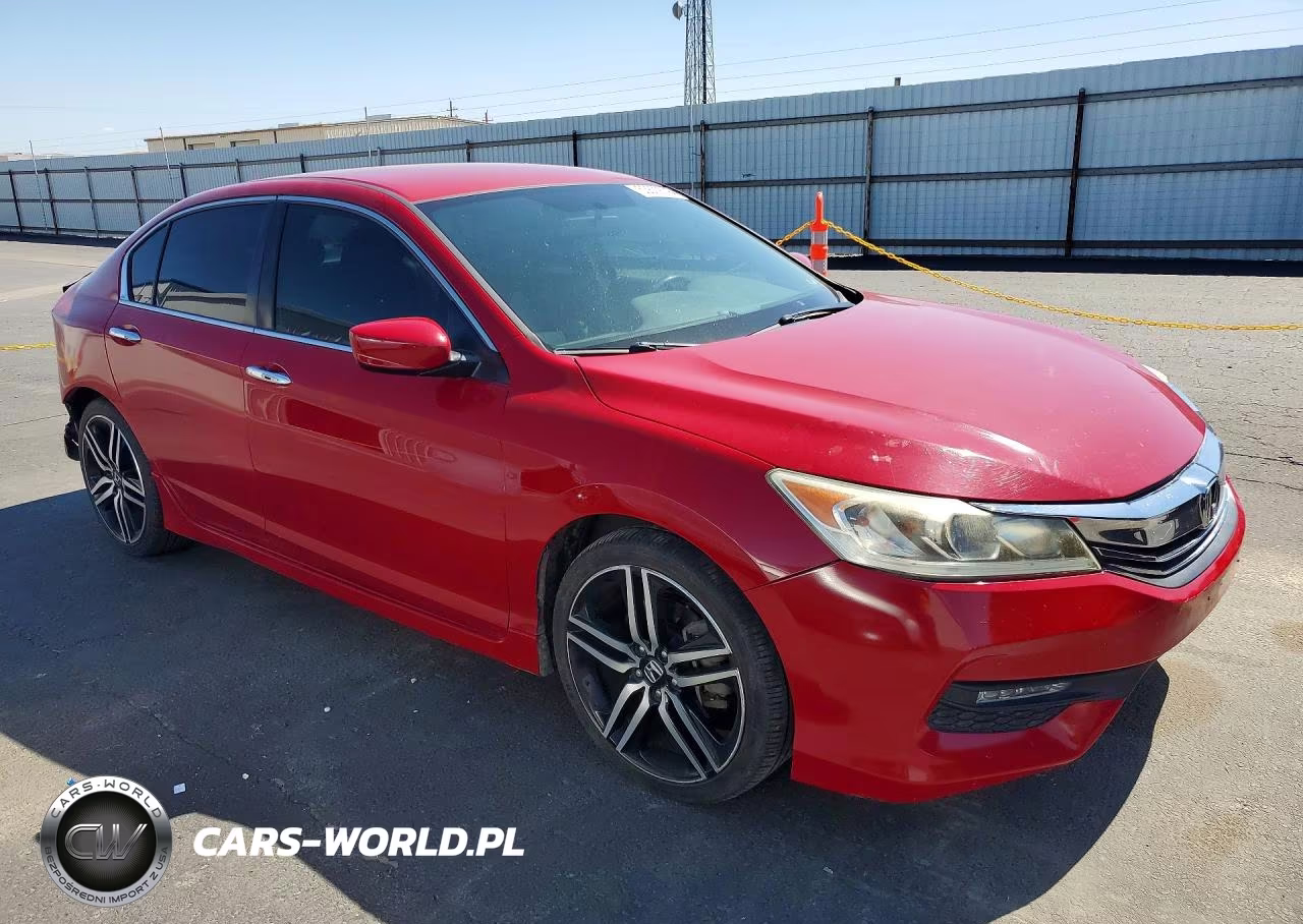 2017 Honda Accord Sport VIN:1HGCR2F5XHA048825 - 4