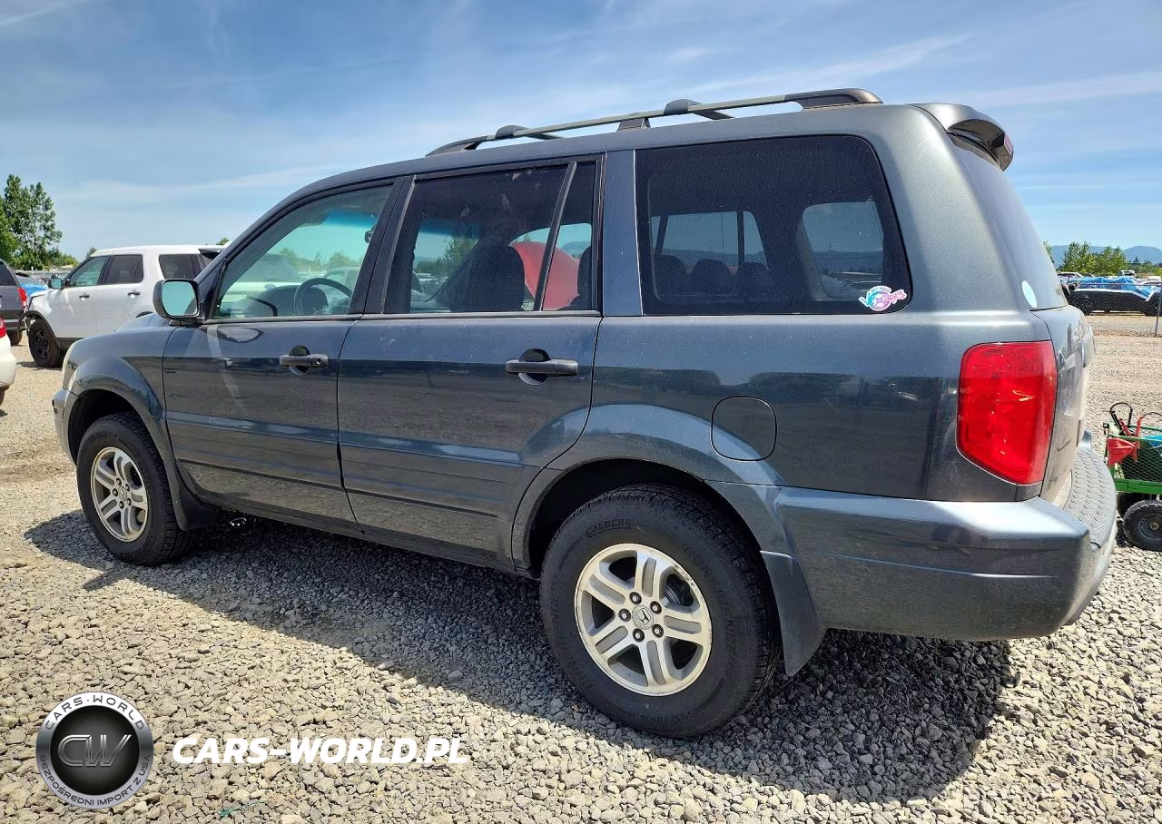 2003 Hond Pilot Ex 4D Suv 4Wd VIN:2HKYF18503H546828 - 2