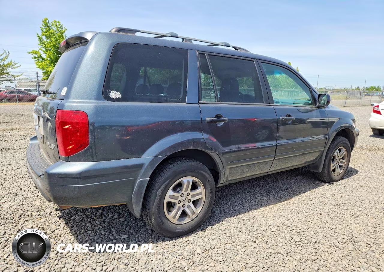 2003 Hond Pilot Ex 4D Suv 4Wd VIN:2HKYF18503H546828 - 3