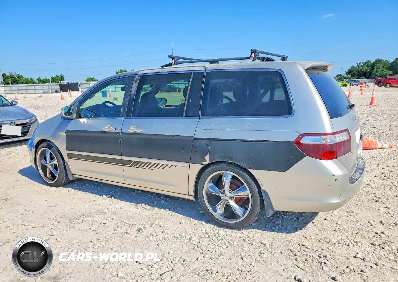 2007 Honda Odyssey Exl VIN:5FNRL38737B449671 - 2