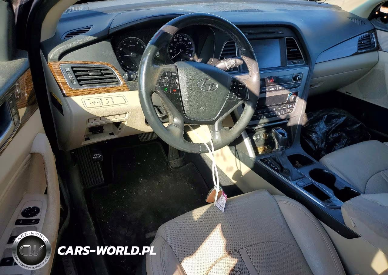2016 Hyundai Sonata Limited VIN:5NPE34AFXGH412205 - 8