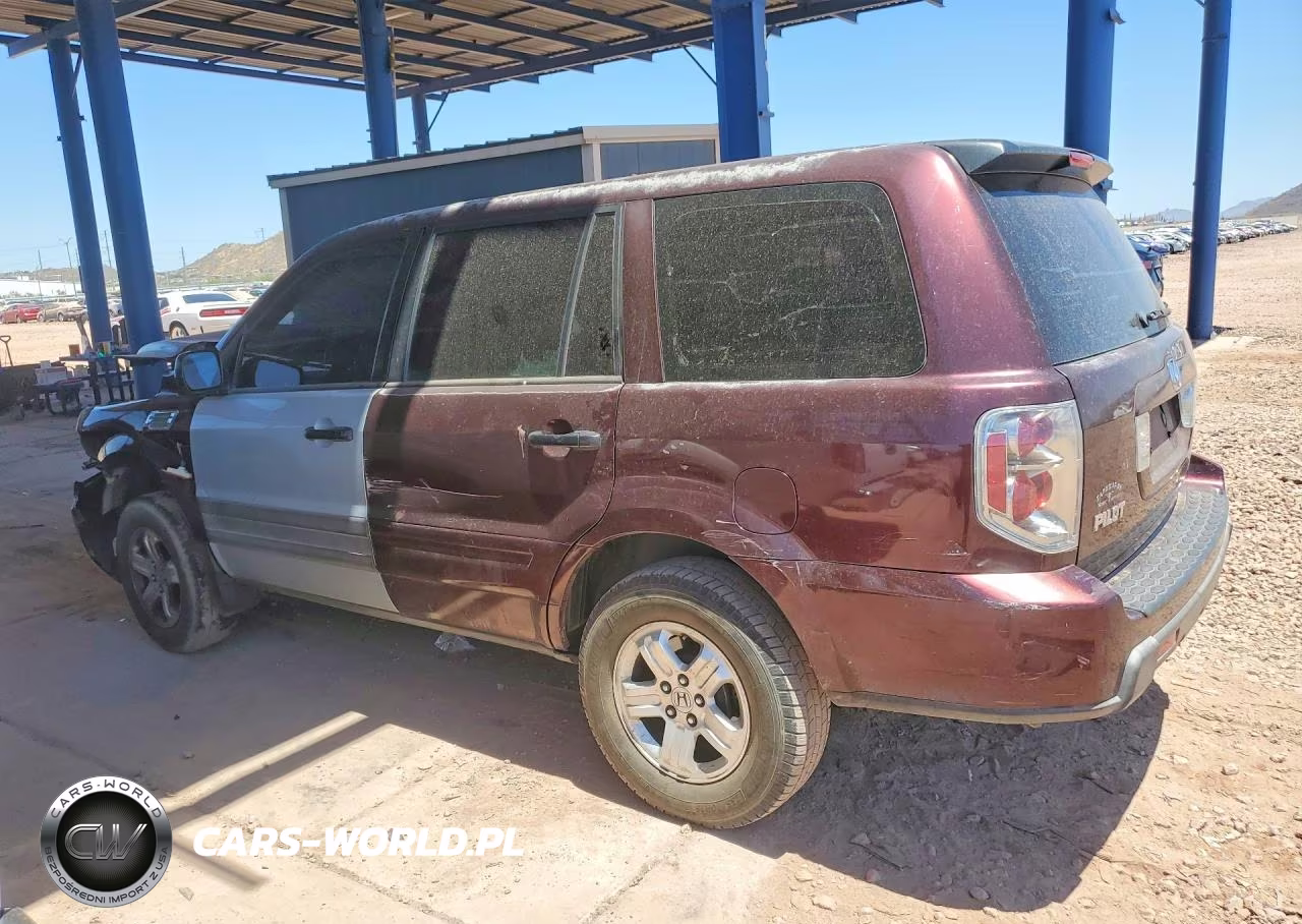 2007 Honda Pilot Lx VIN:5FNYF28137B036786 - 2