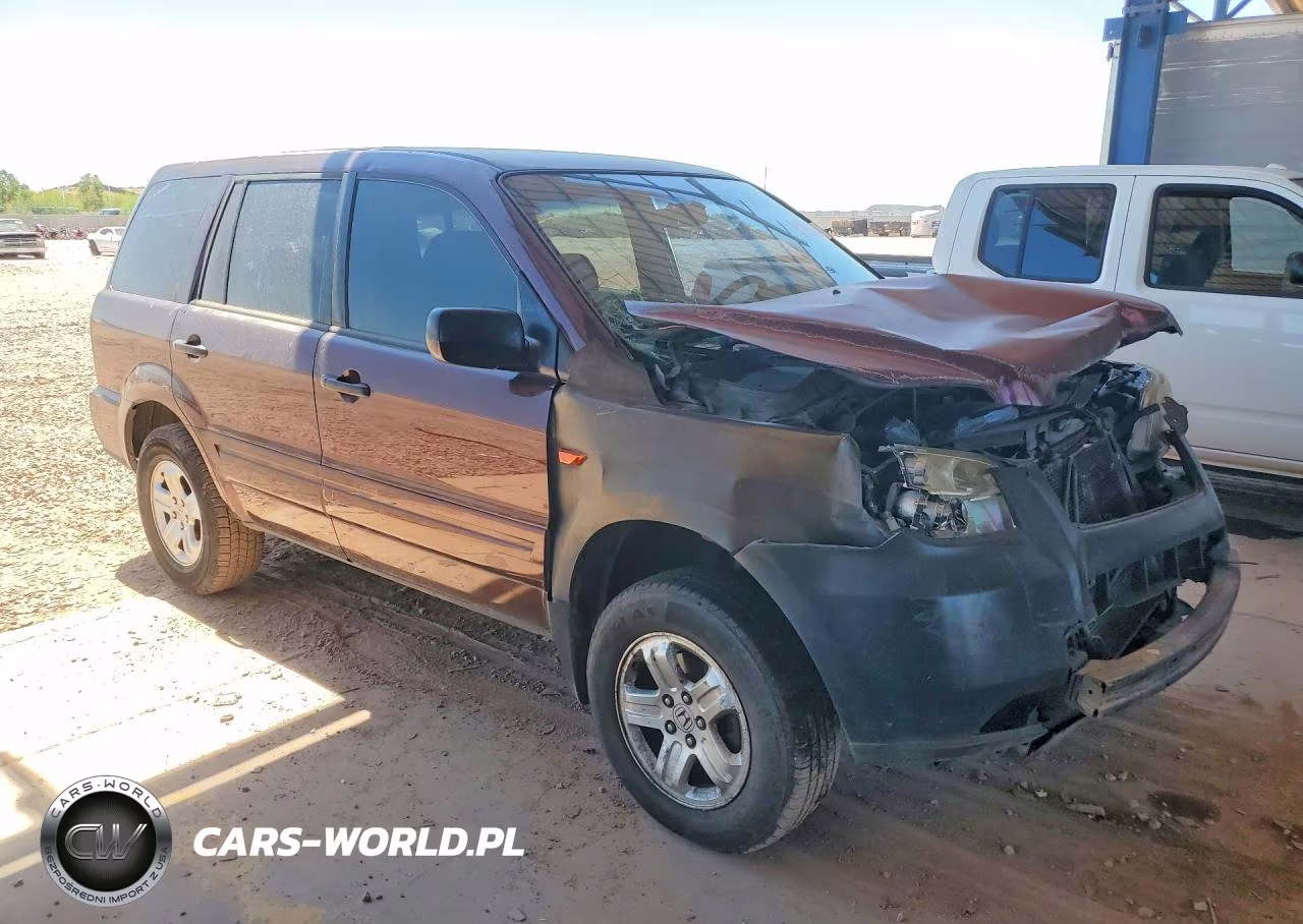 2007 Honda Pilot Lx VIN:5FNYF28137B036786 - 4