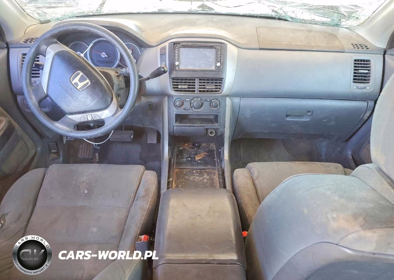 2007 Honda Pilot Lx VIN:5FNYF28137B036786 - 8