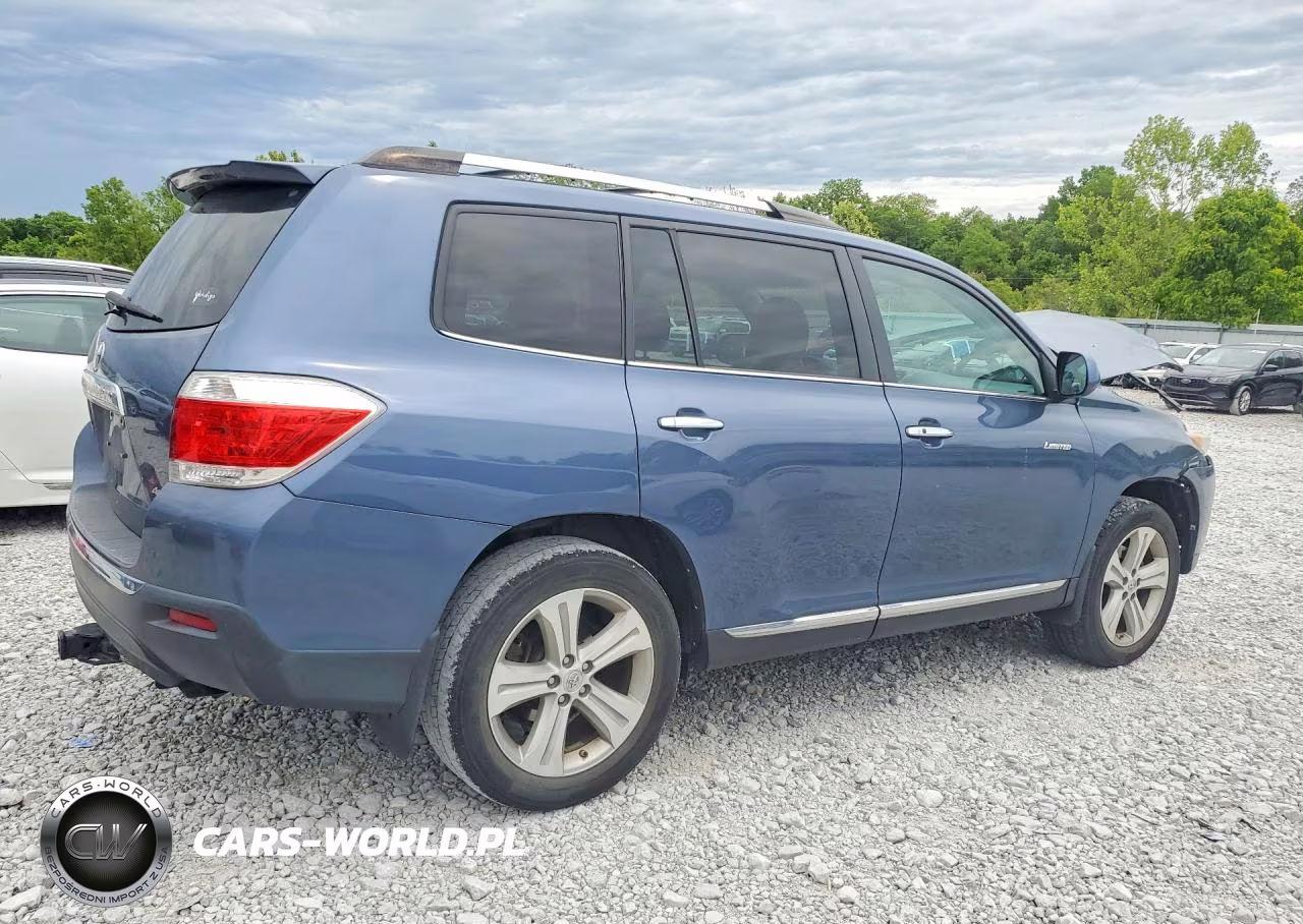2013 Toyota Highlander Limited VIN:5TDDK3EH1DS227616 - 3