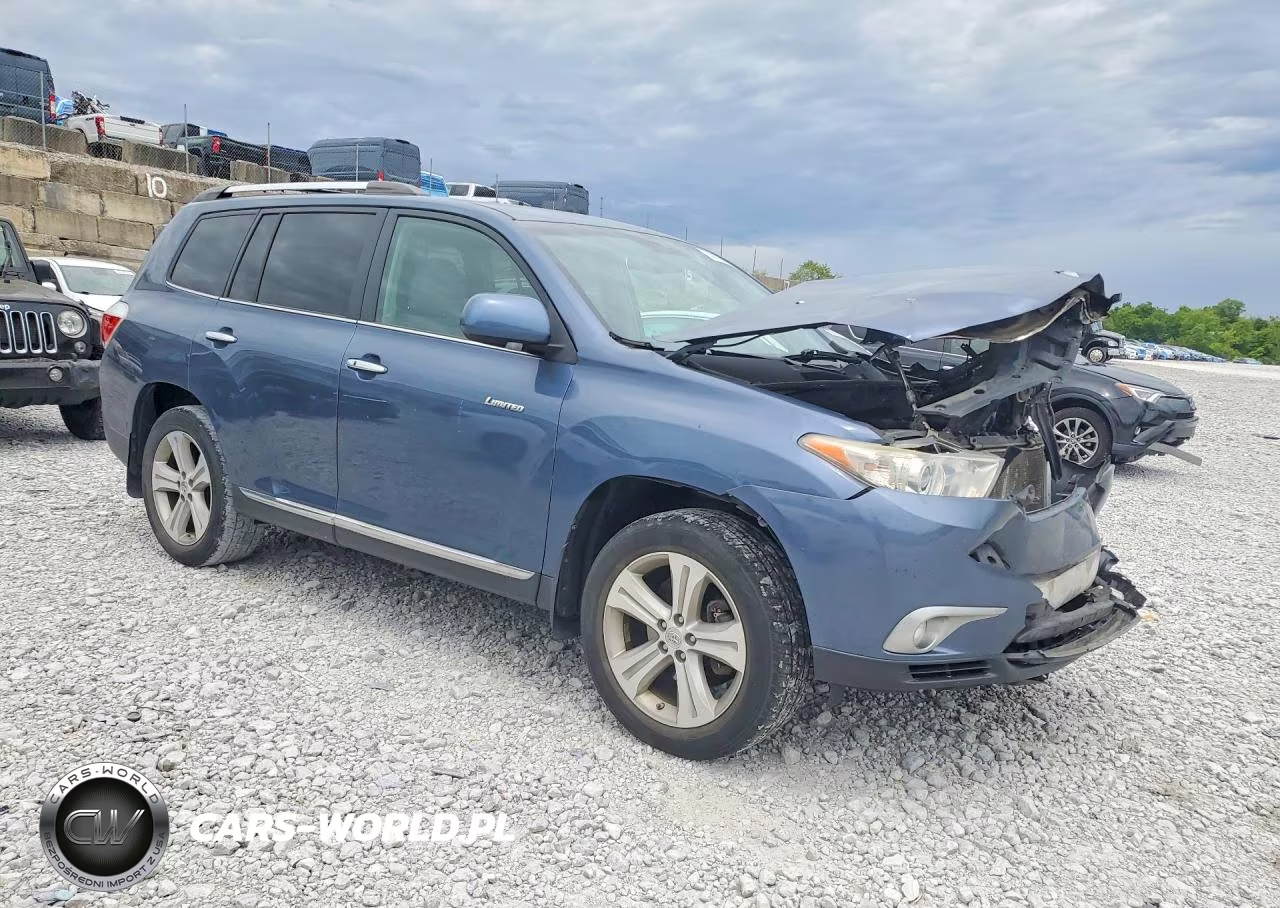 2013 Toyota Highlander Limited VIN:5TDDK3EH1DS227616 - 4
