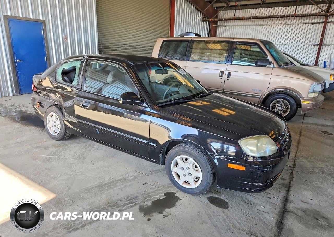 2005 Hyundai Accent Gs VIN:KMHCG35C45U324285 - 4