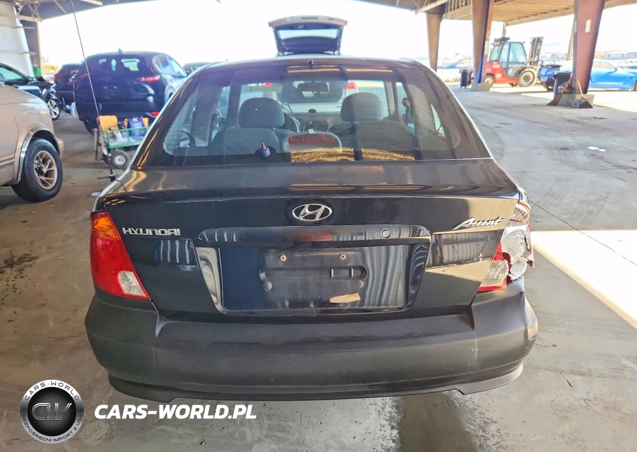 2005 Hyundai Accent Gs VIN:KMHCG35C45U324285 - 6