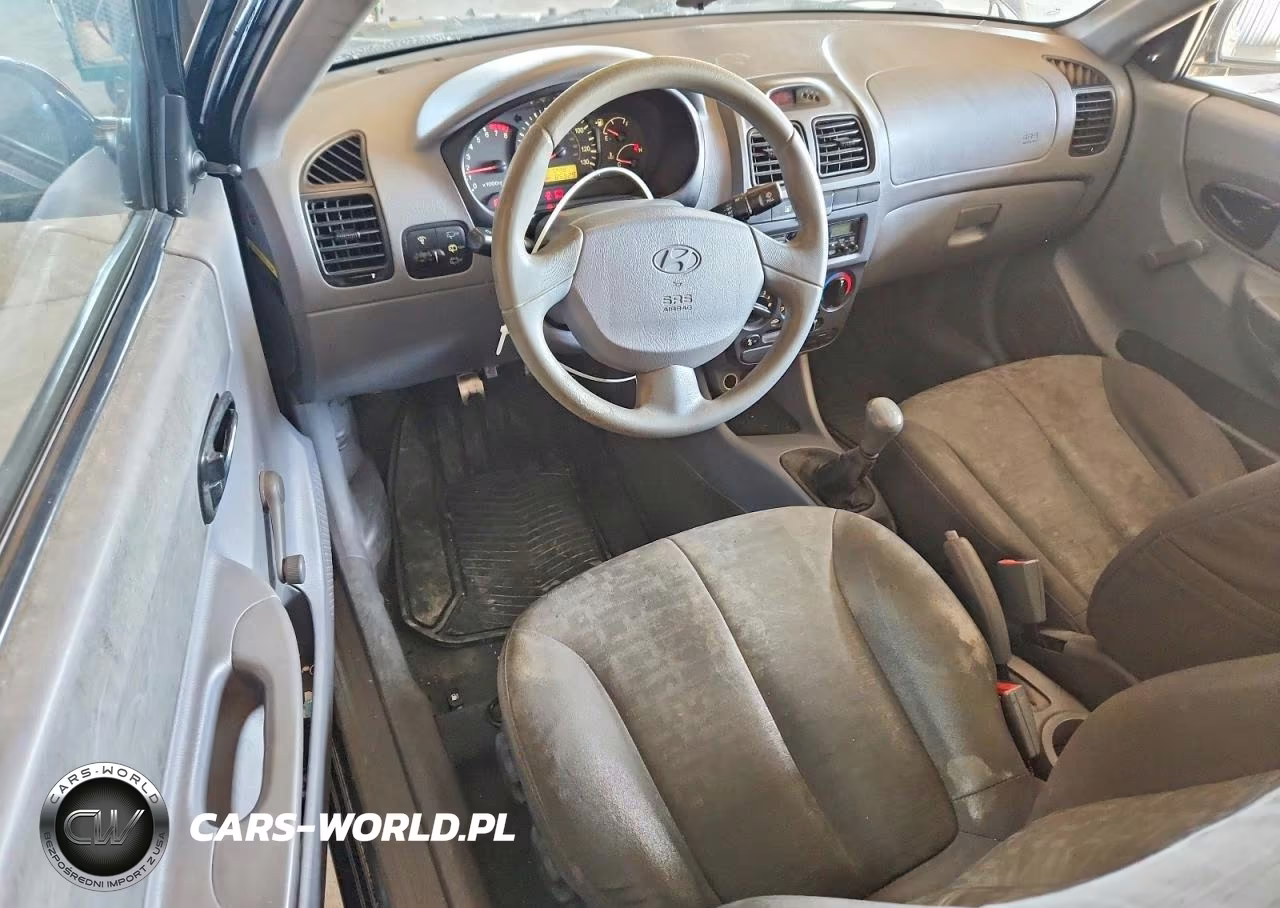 2005 Hyundai Accent Gs VIN:KMHCG35C45U324285 - 8