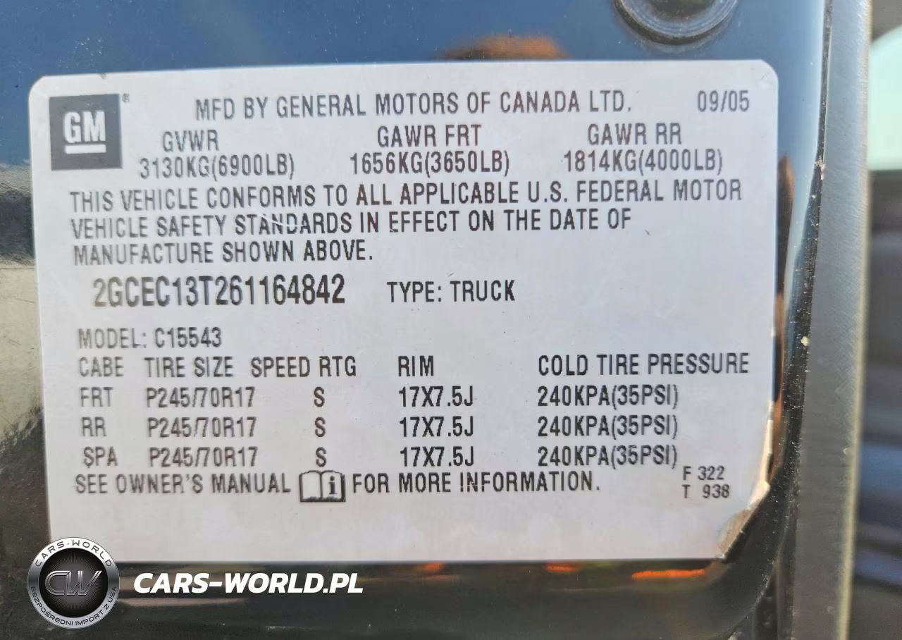 2006 Chevrolet Silverado C1500 VIN:2GCEC13T261164842 - 12