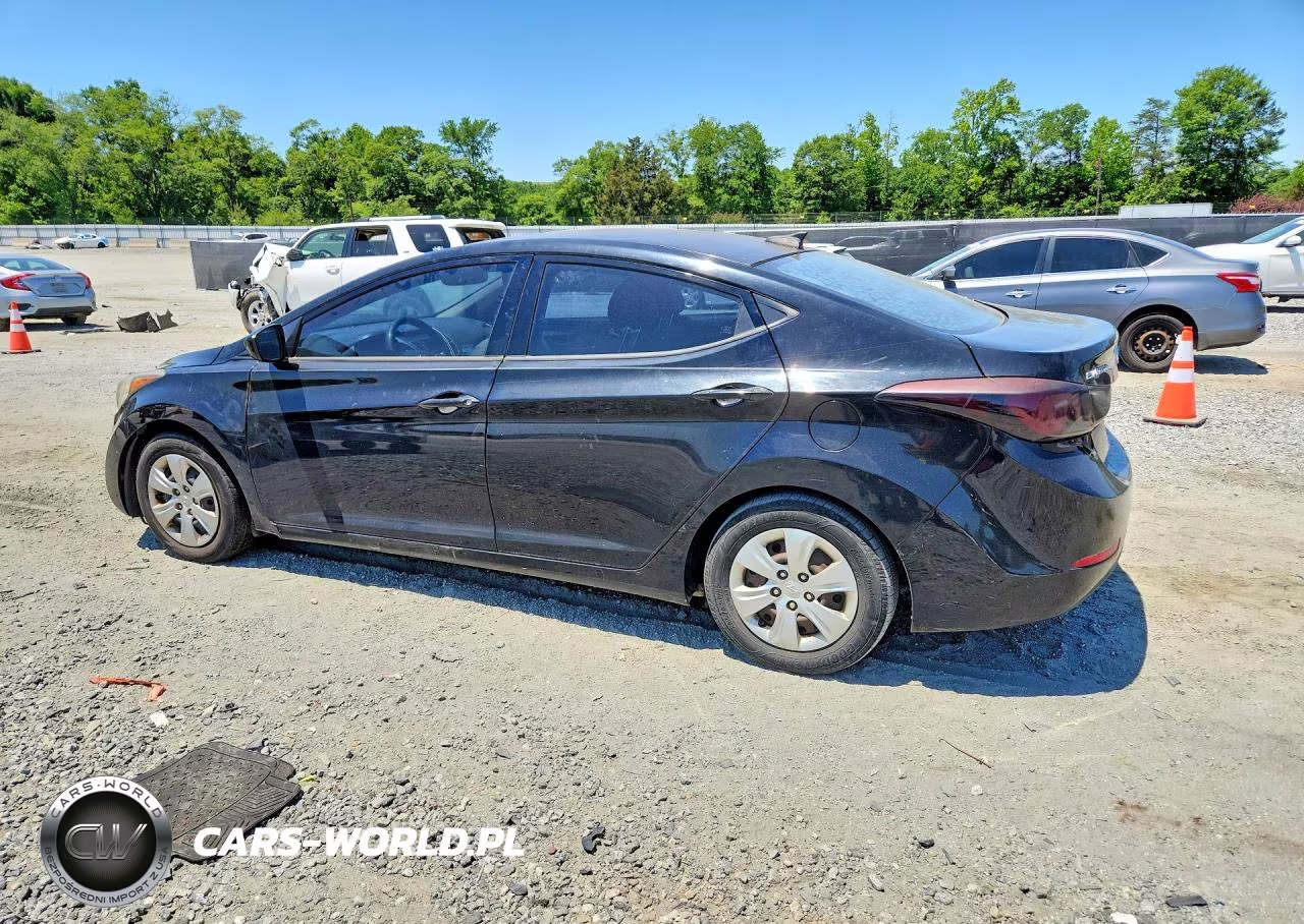 2016 Hyundai Elantra Se VIN:KMHDH4AE5GU636813 - 2