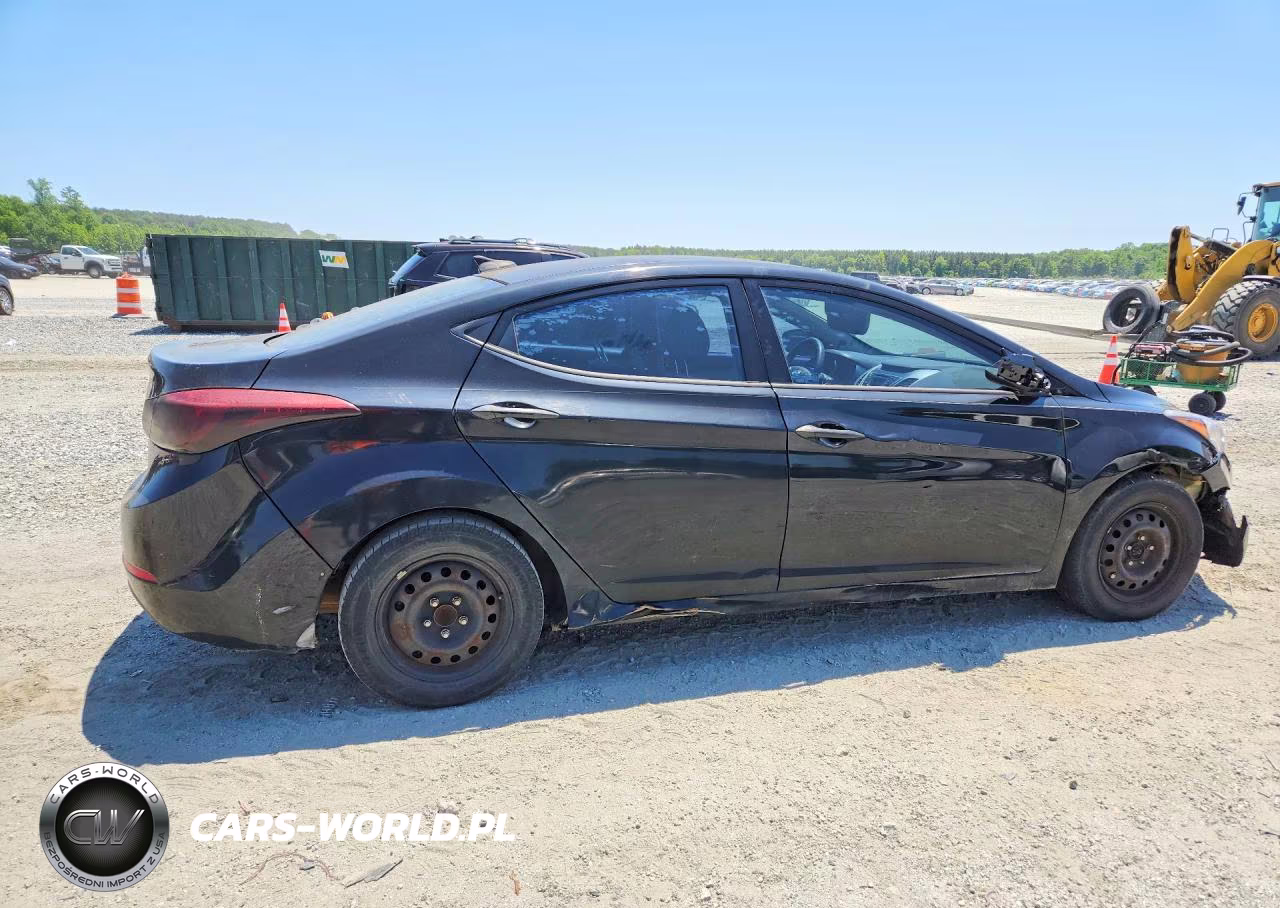 2016 Hyundai Elantra Se VIN:KMHDH4AE5GU636813 - 3