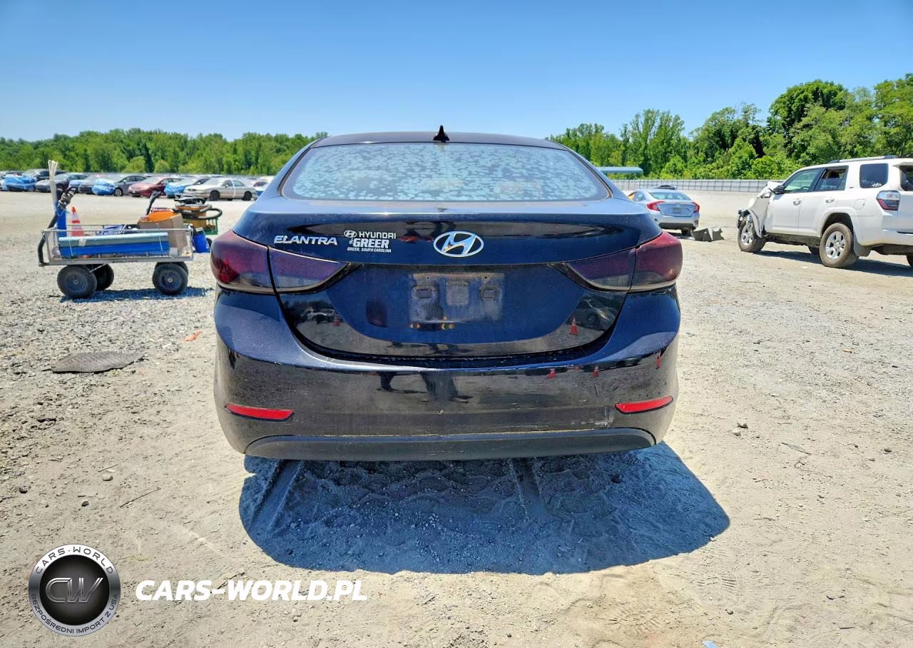 2016 Hyundai Elantra Se VIN:KMHDH4AE5GU636813 - 6