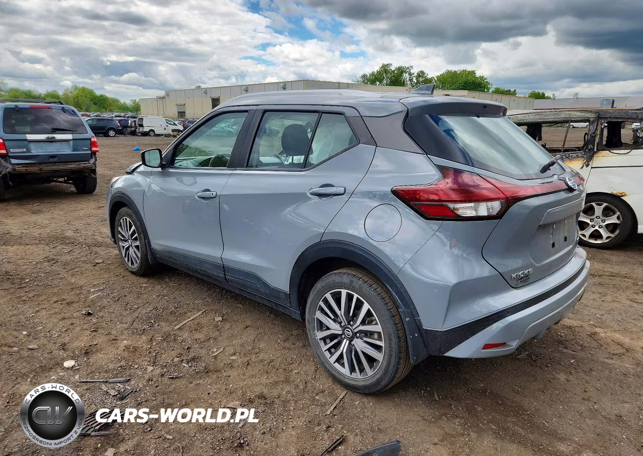 2021 Nissan Kicks Sv VIN:3N1CP5CV7ML490834 - 2